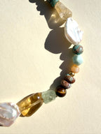 Mila Custom - Blue with fluorite