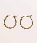 Solara Vermeil Hoops - Large