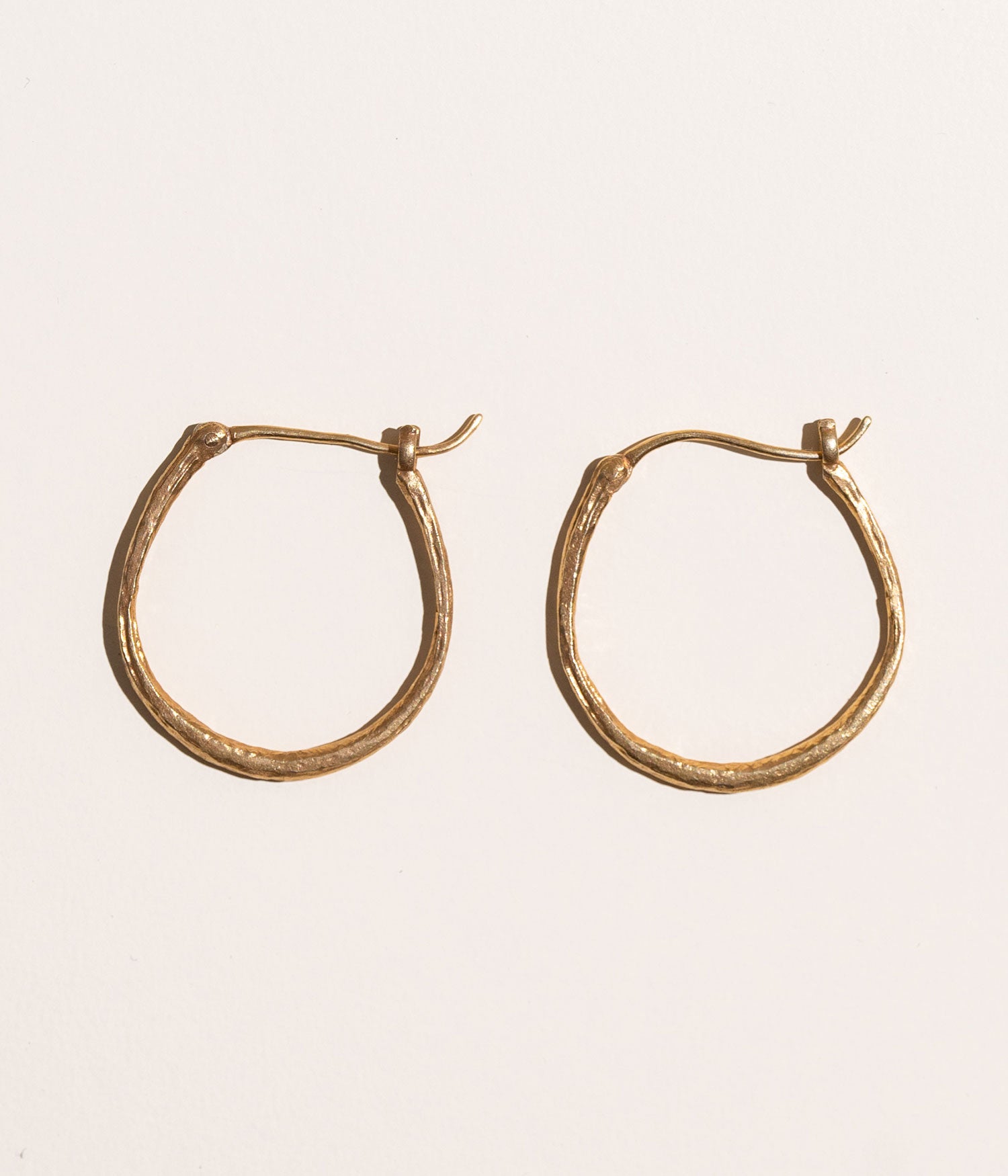 Solara Vermeil Hoops - Large