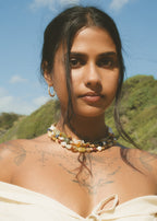 Solara Vermeil Hoops - Medium | Best Seller